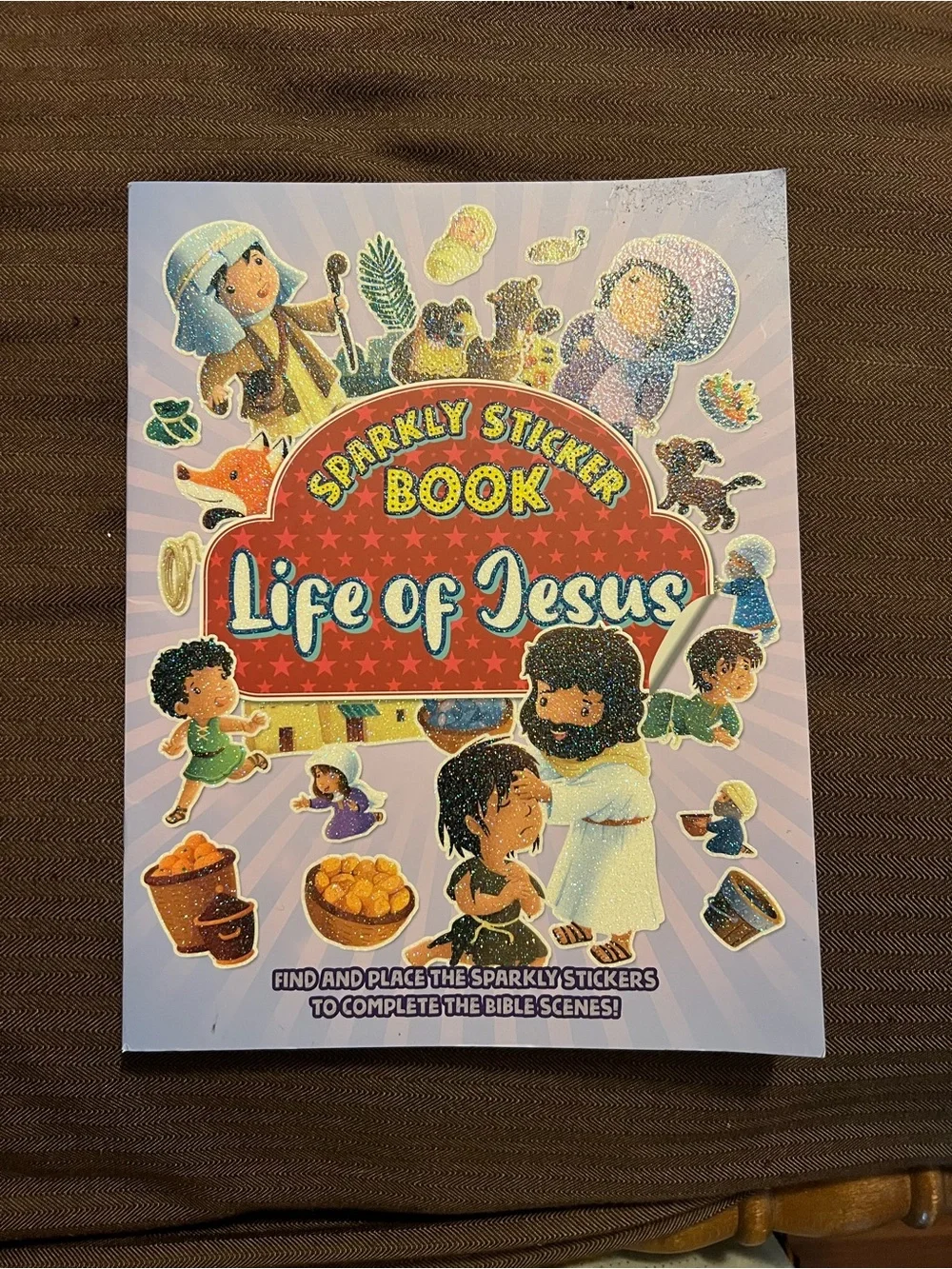 Life Of Jesus: Sparkly Sticker Book Paperback